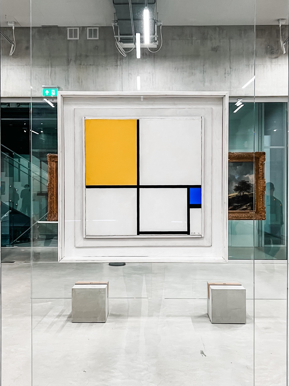 Mondriaan in depot Boijmans